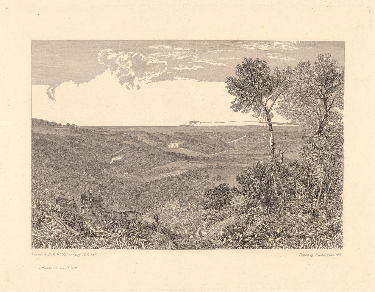 O Vale de Ashburnham de William Bernard Cooke