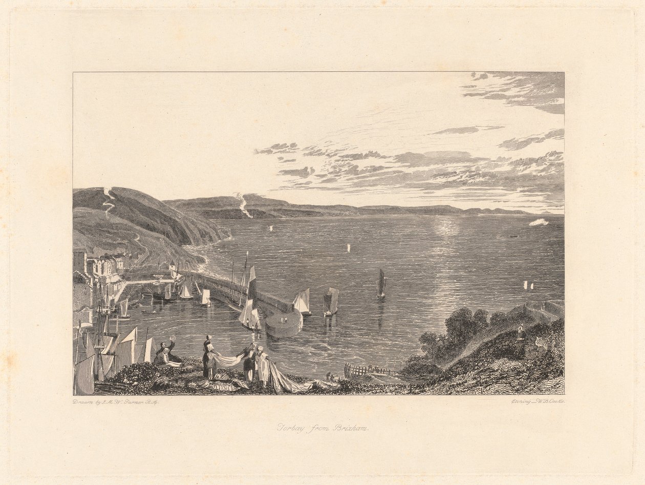 Torbay de Brixham de William Bernard Cooke