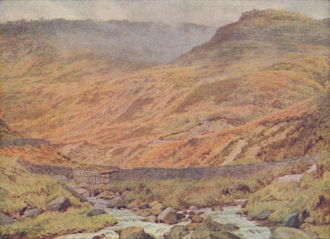 Uma vista nos Pennines, 1910 de William Biscombe Gardner