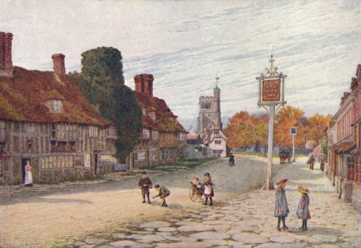 Biddenden, c1900 de William Biscombe Gardner