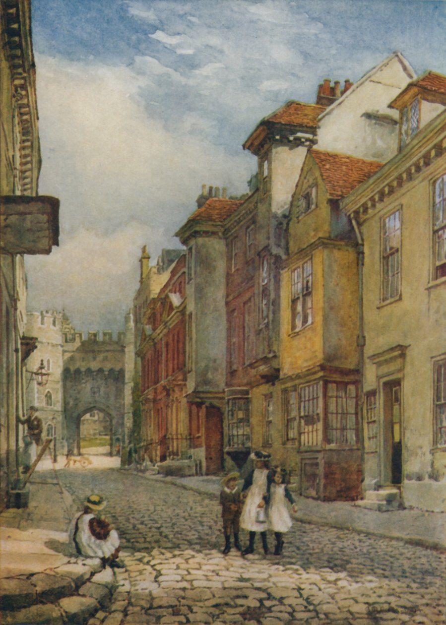 Church Street, olhando para o norte, c1900 de William Biscombe Gardner
