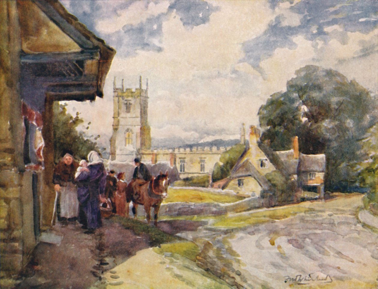 Long Compton, c1900 de William Biscombe Gardner