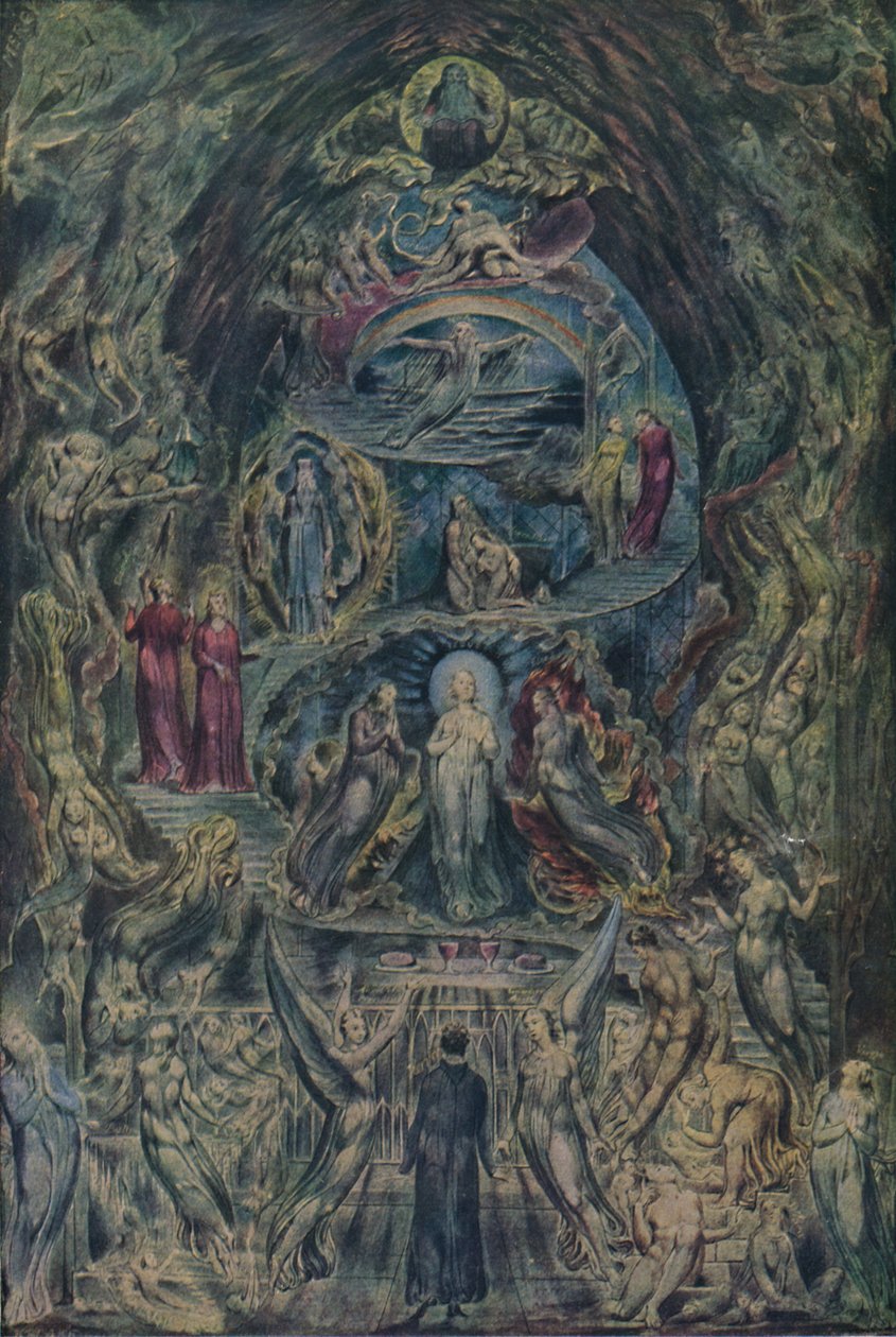 Uma alegoria, c1820-1825, 1922. de William Blake