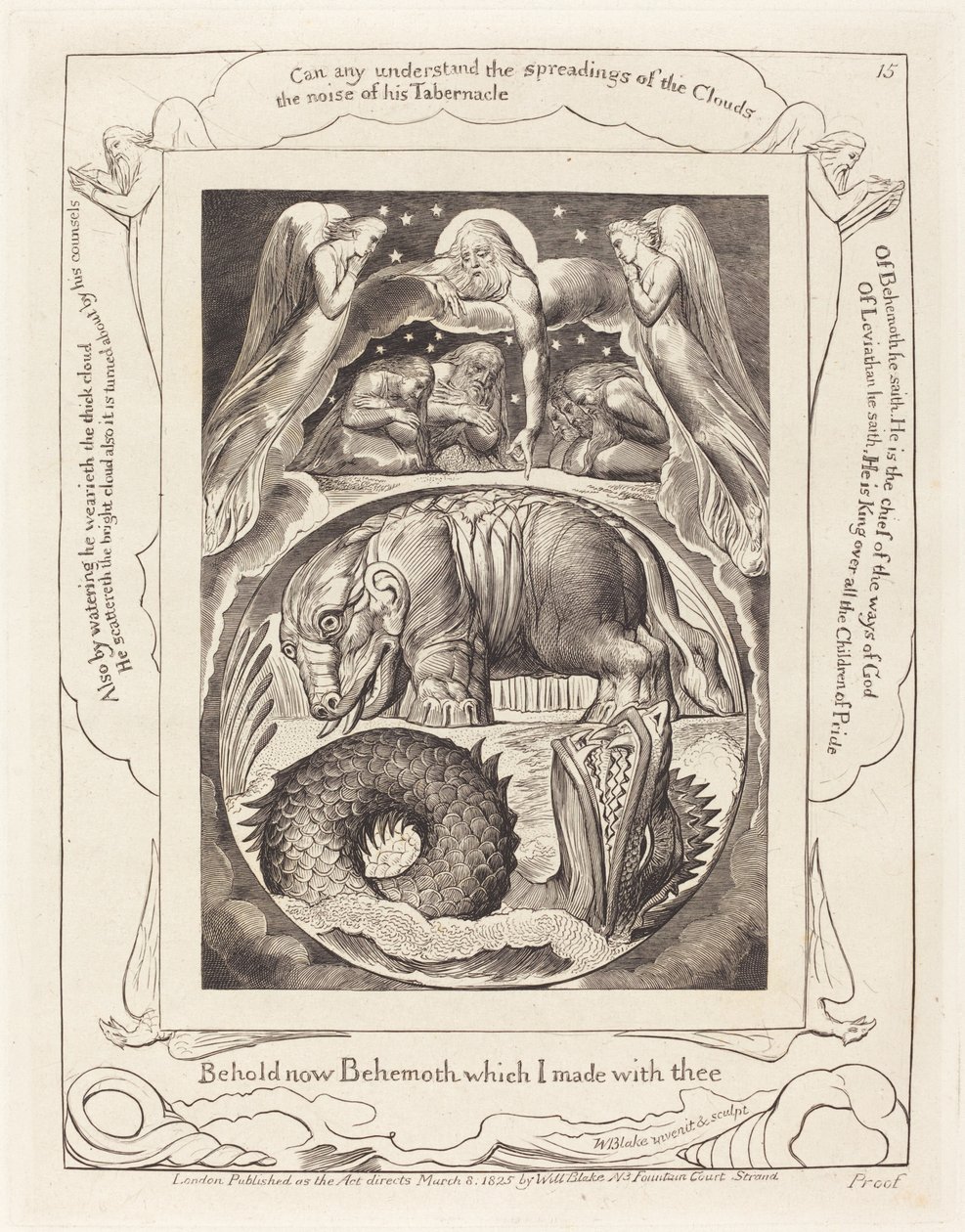 Behemoth e Leviatã de William Blake