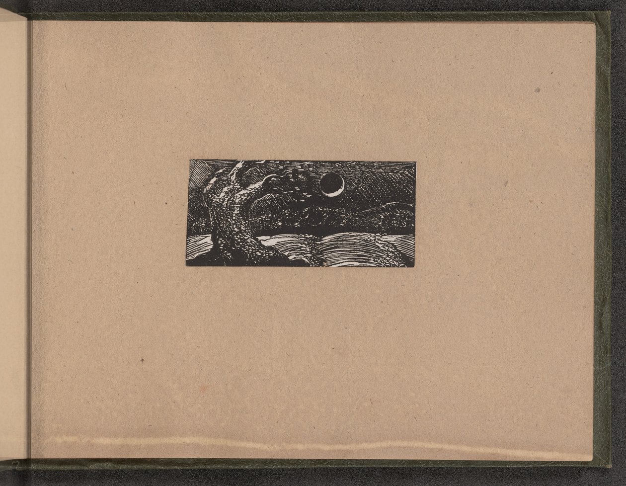 Maldita árvore e colheitas achatadas, 1821. de William Blake