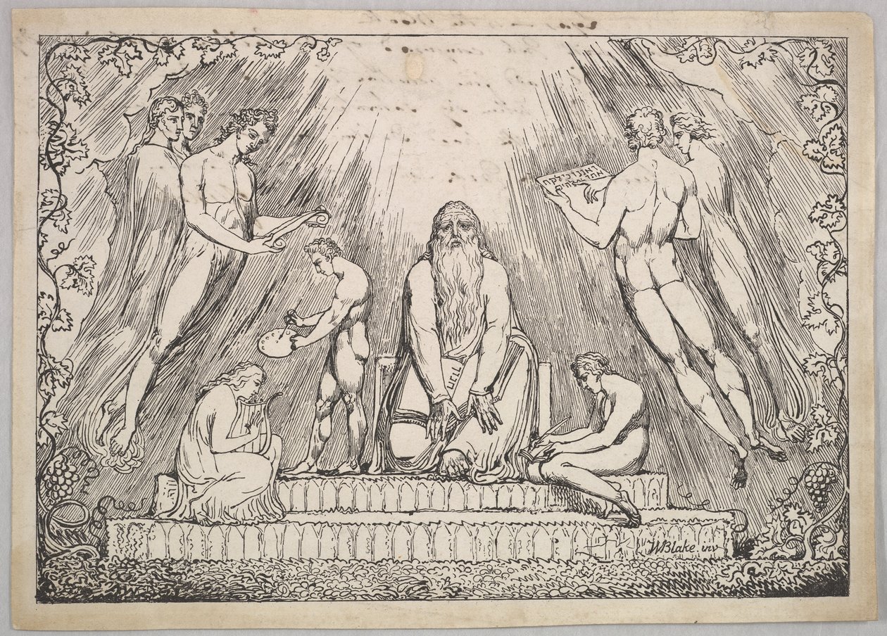 Enoch, 1806-7. de William Blake