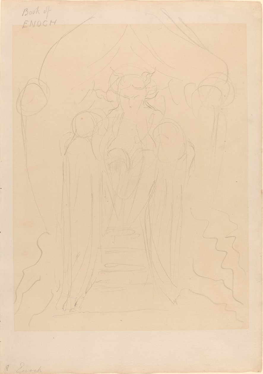 Enoque antes da Grande Glória de William Blake