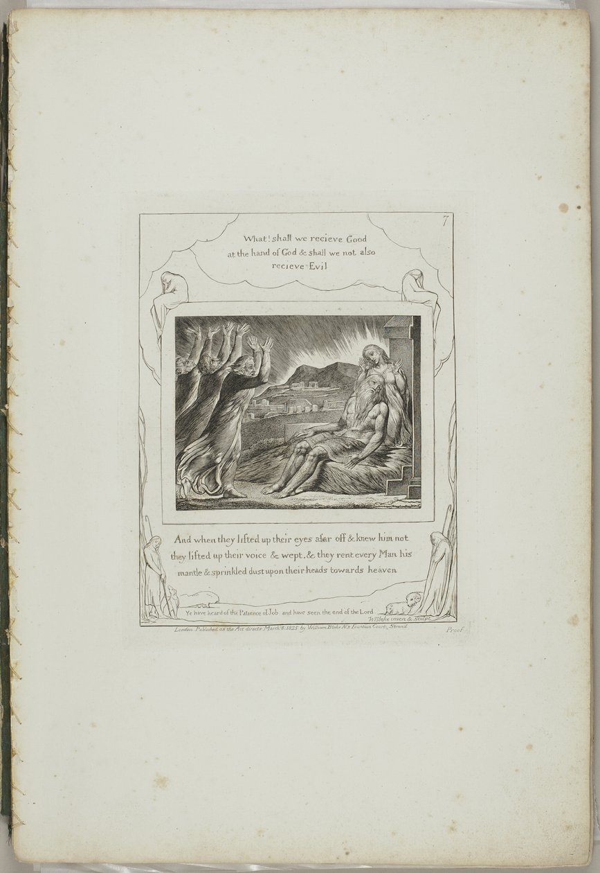 Ilustrações do Livro de Jó de William Blake