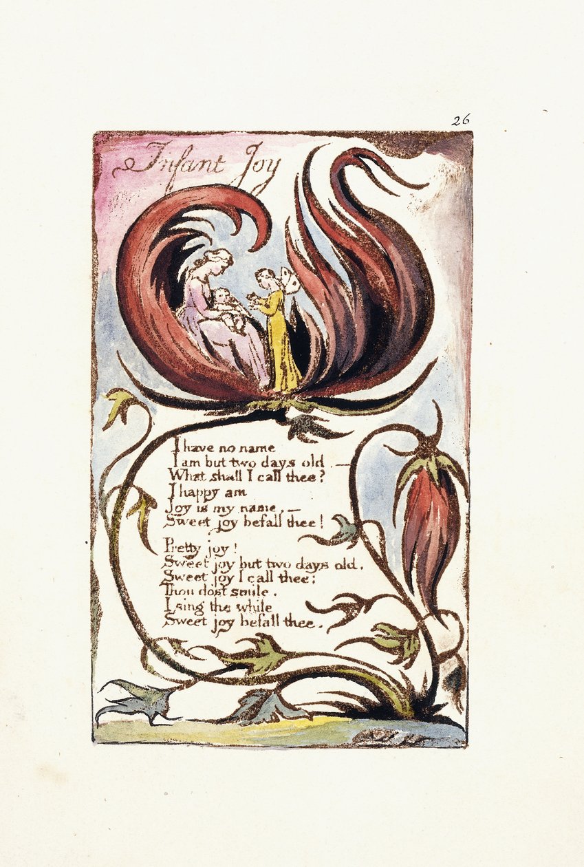 Alegria infantil, 1789 de William Blake