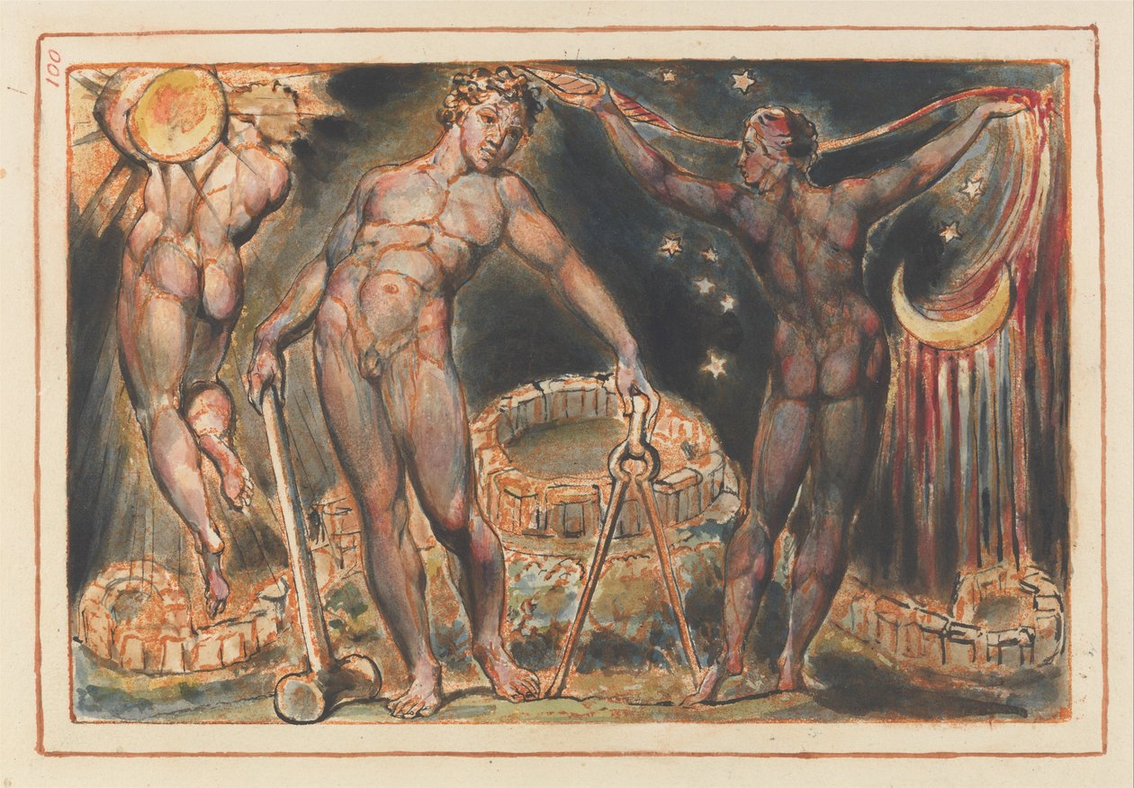Jerusalém, Placa 100 de William Blake