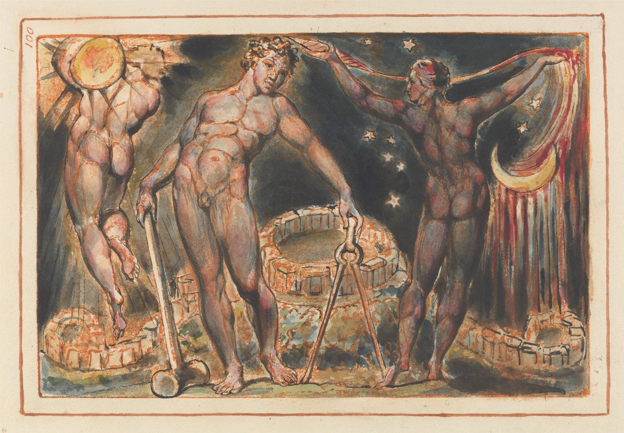 Jerusalém, Ilustração final (Lâmina 100) de William Blake