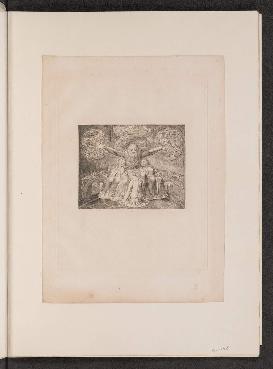 Jó e suas filhas de William Blake