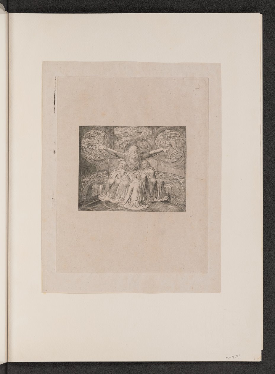 Jó e suas filhas de William Blake