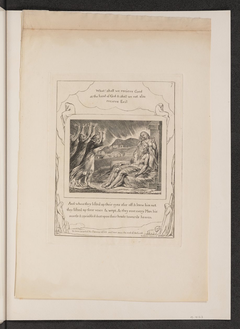 Consoladores de Jó de William Blake