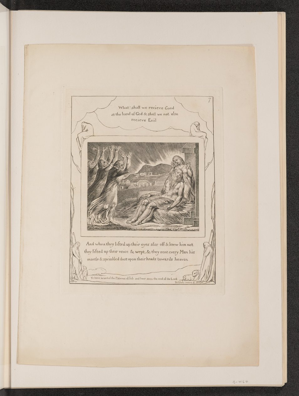 Consoladores de Jó de William Blake