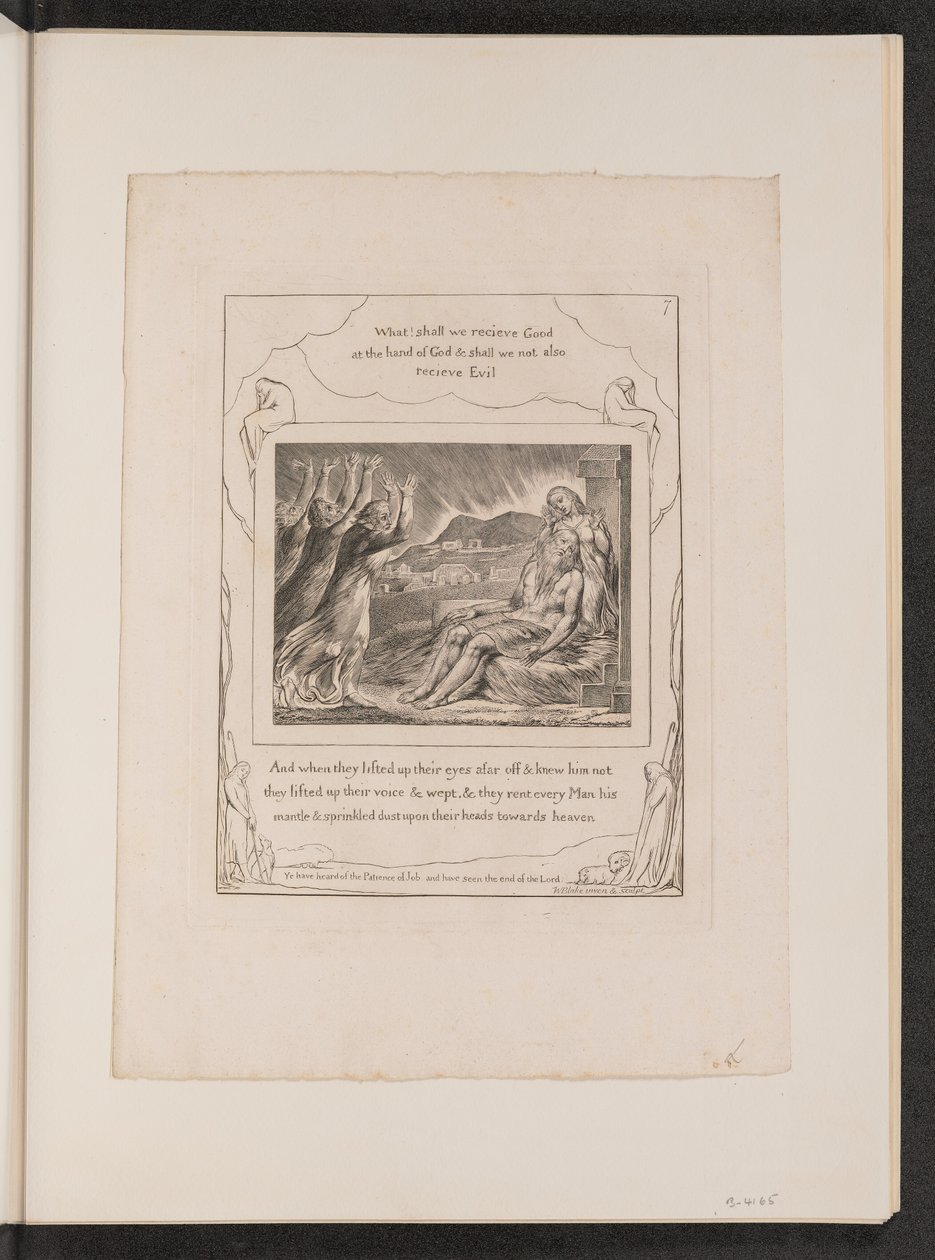 Consoladores de Jó de William Blake