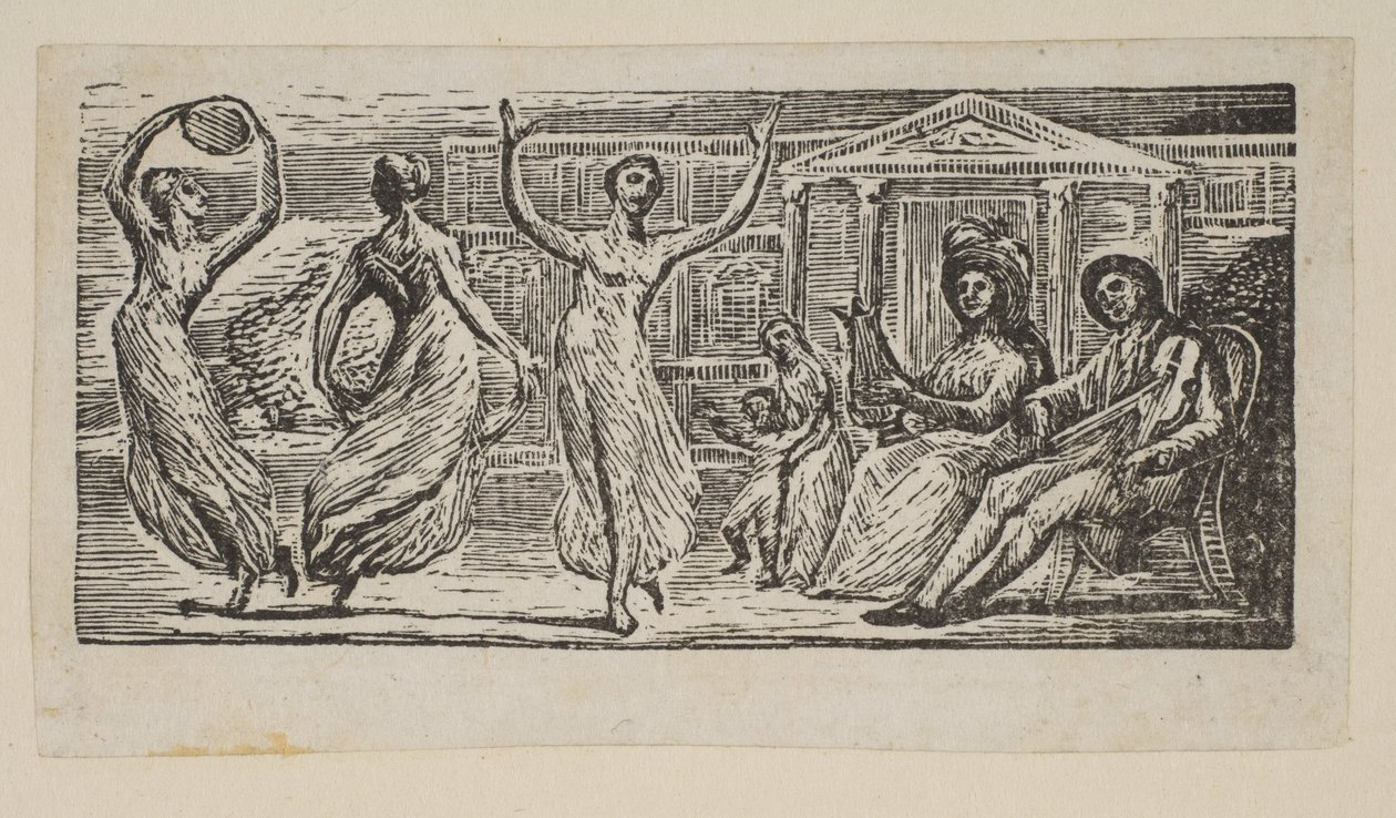 Menalcus assistindo as mulheres dançarem, de Thornton