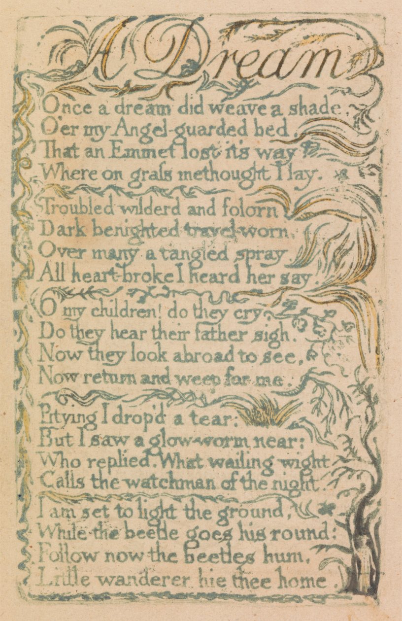 Canções de Inocência e de Experiência, Placa 14, "Canção do riso" (Bentley 15) de William Blake