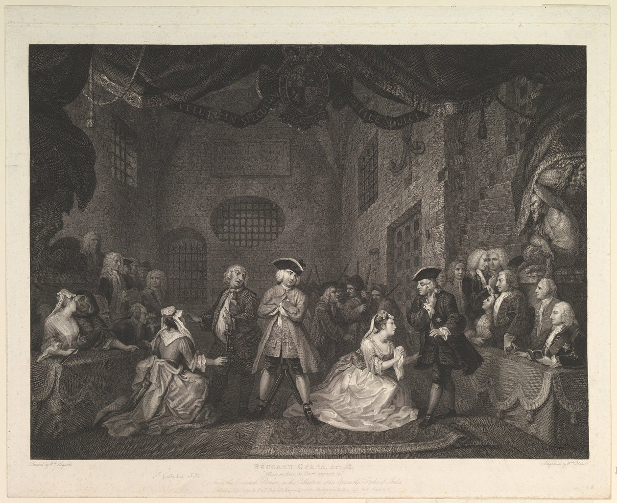 The Beggars Opera, Ato III, 1790. de William Blake