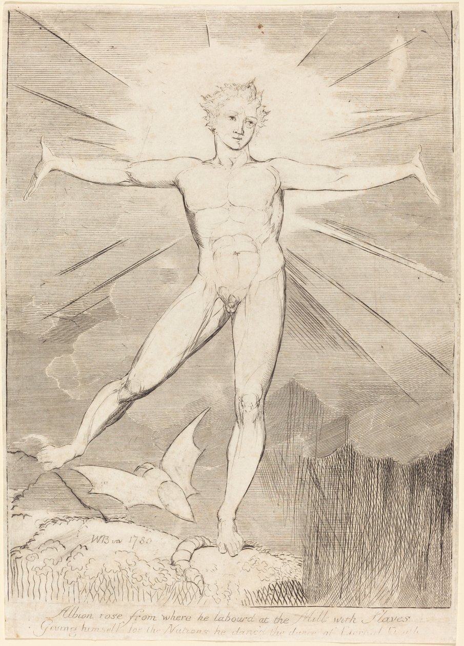 A Dança de Albion (Dia Feliz) de William Blake