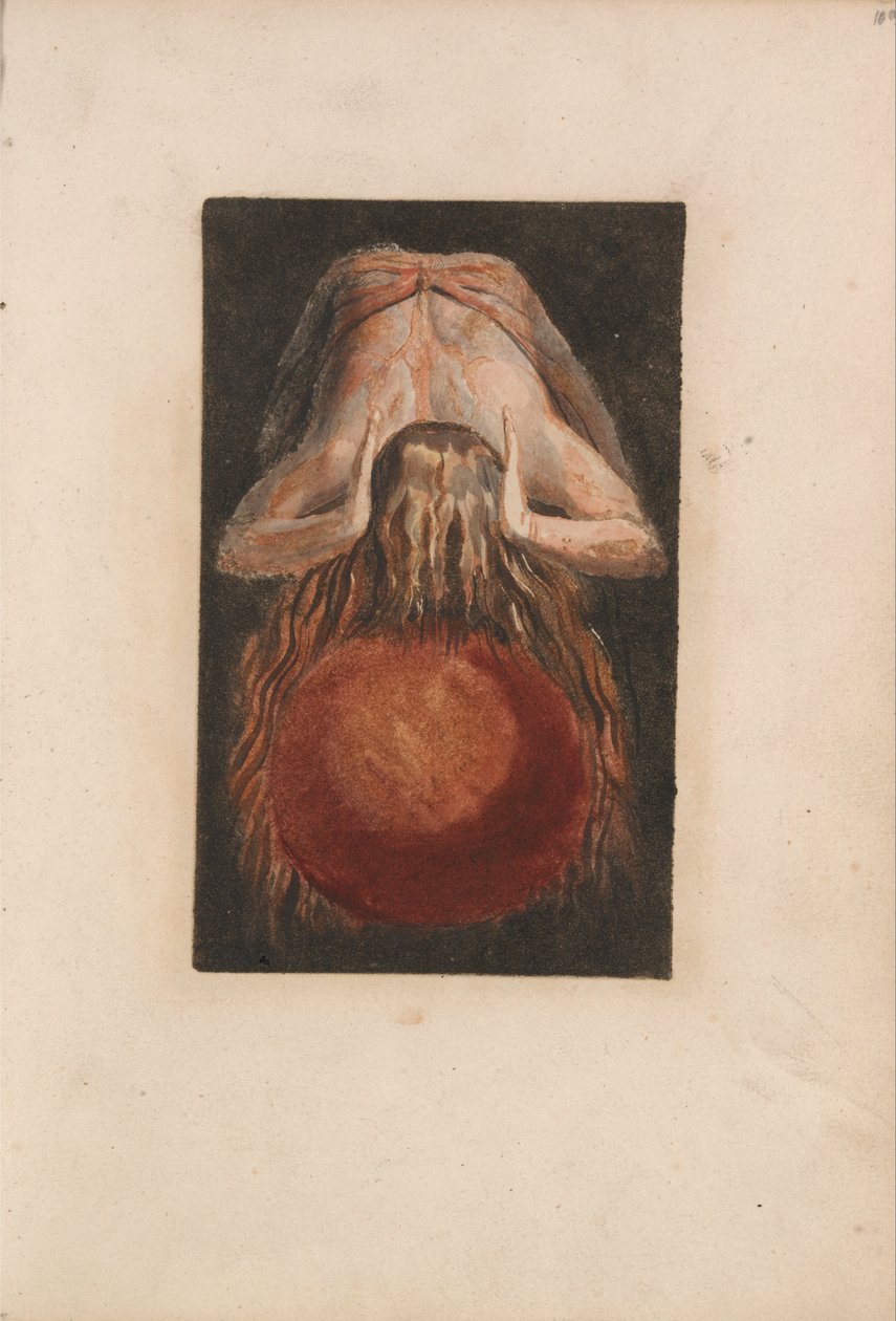 O Primeiro Livro de Urizen, Placa 11 (Bentley 17) de William Blake