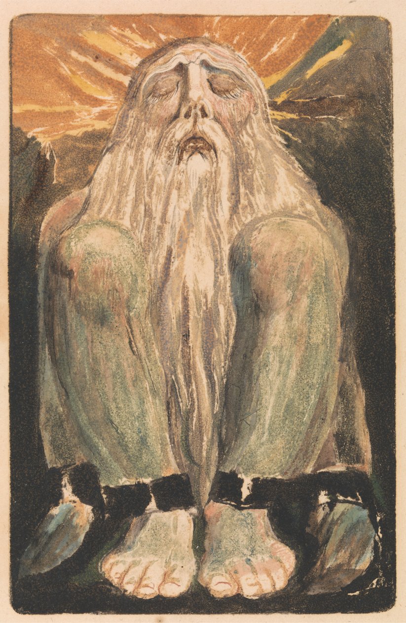 O Primeiro Livro do Urizen, Placa 12 (Bentley 22) de William Blake