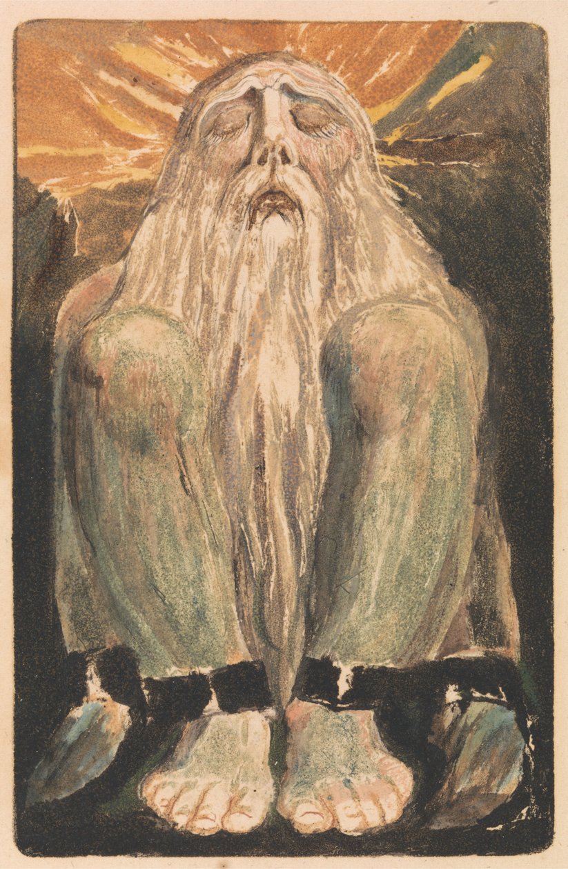 O Primeiro Livro de Urizen, Placa 12 (Bentley 22) de William Blake