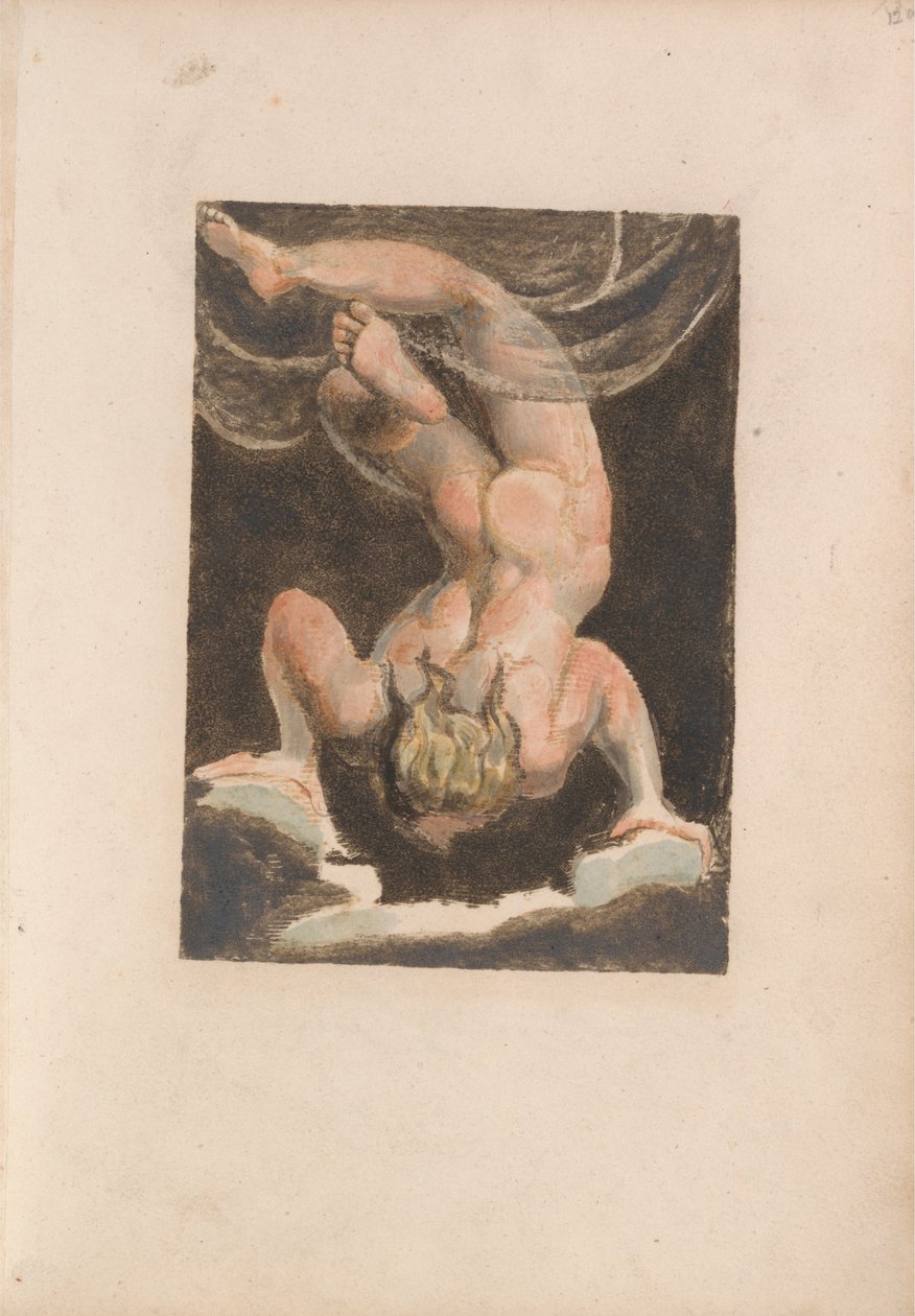 O Primeiro Livro de Urizen, Placa 15 (Bentley 14) de William Blake