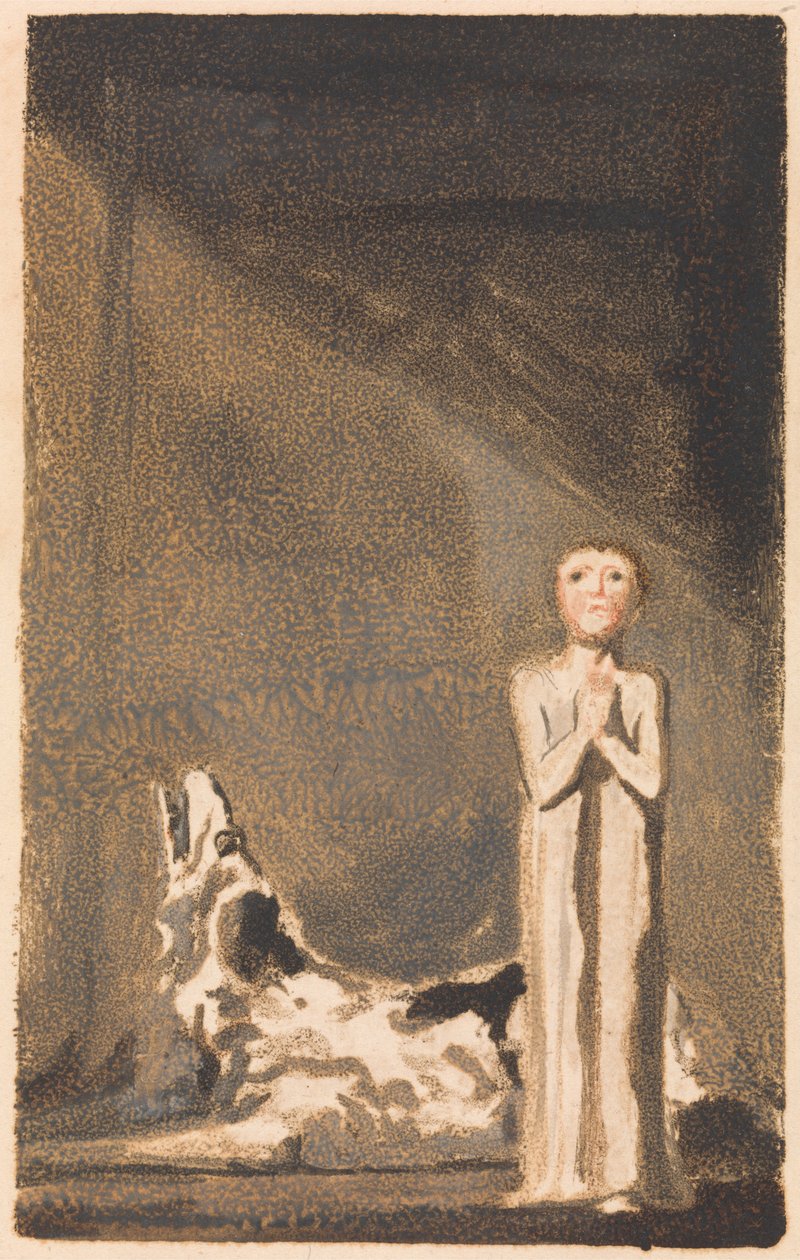 O Primeiro Livro de Urizen, Placa 24 (Bentley 26) de William Blake