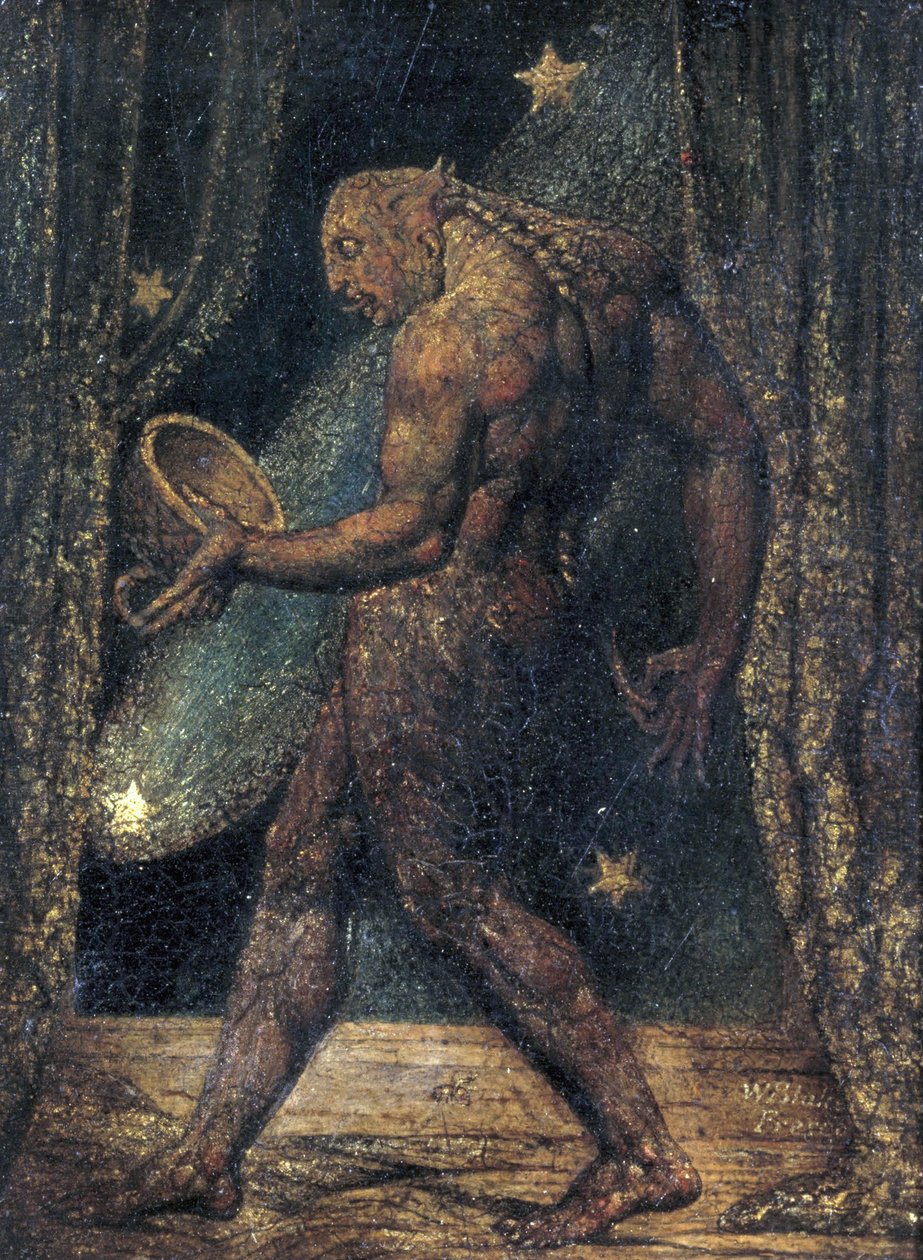 O fantasma de uma pulga de William Blake
