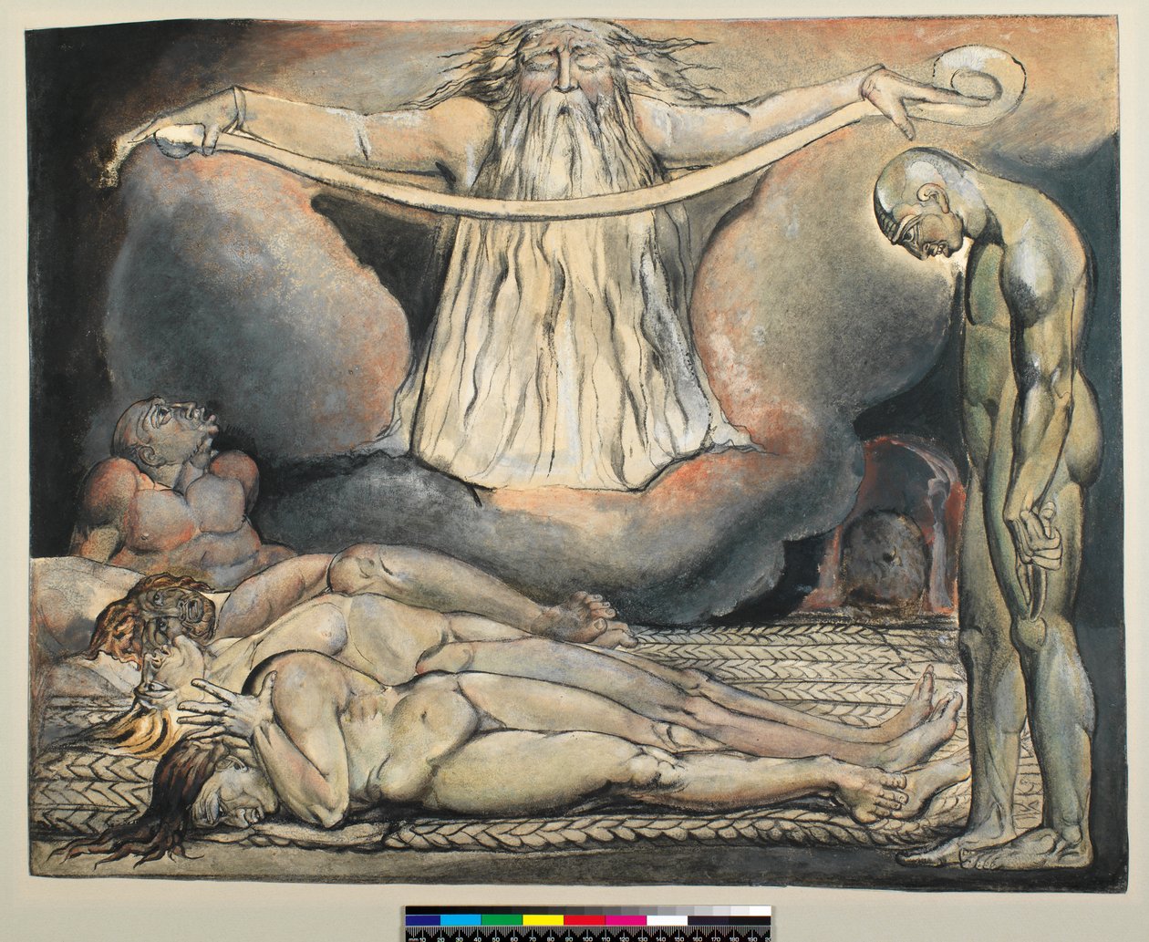 A Casa do Lazar, 1795 de William Blake