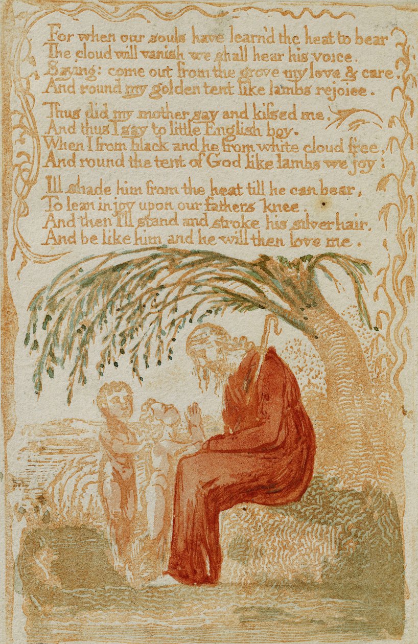 O menino negro, de Songs of Innocence de William Blake