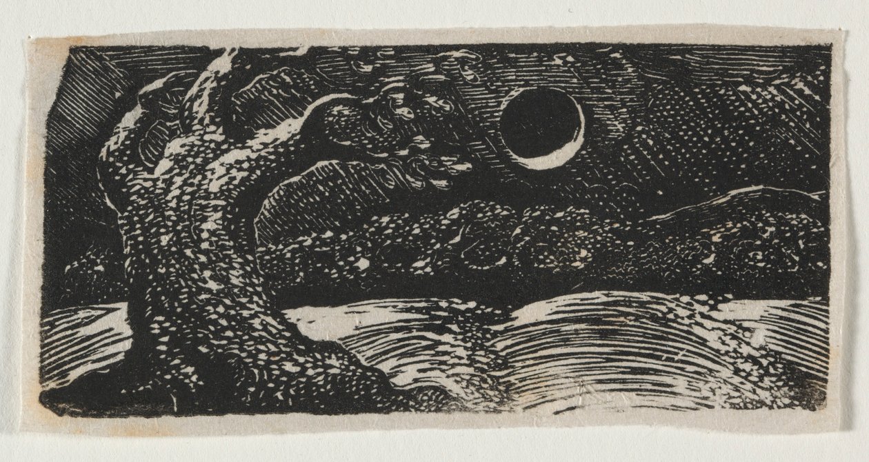 As Pastorais de Virgílio, Eclogue I: The Blasted Tree, 1821. de William Blake