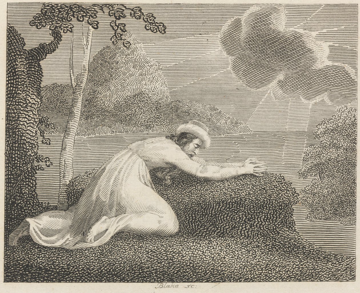 O Persa, o Sol, e a Nuvem de William Blake