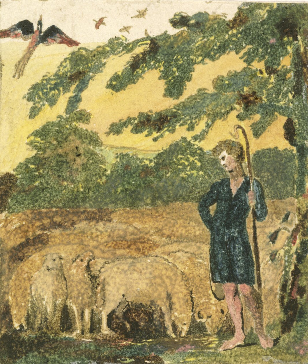O pastor, de &39;Songs of Innocence&39; de William Blake