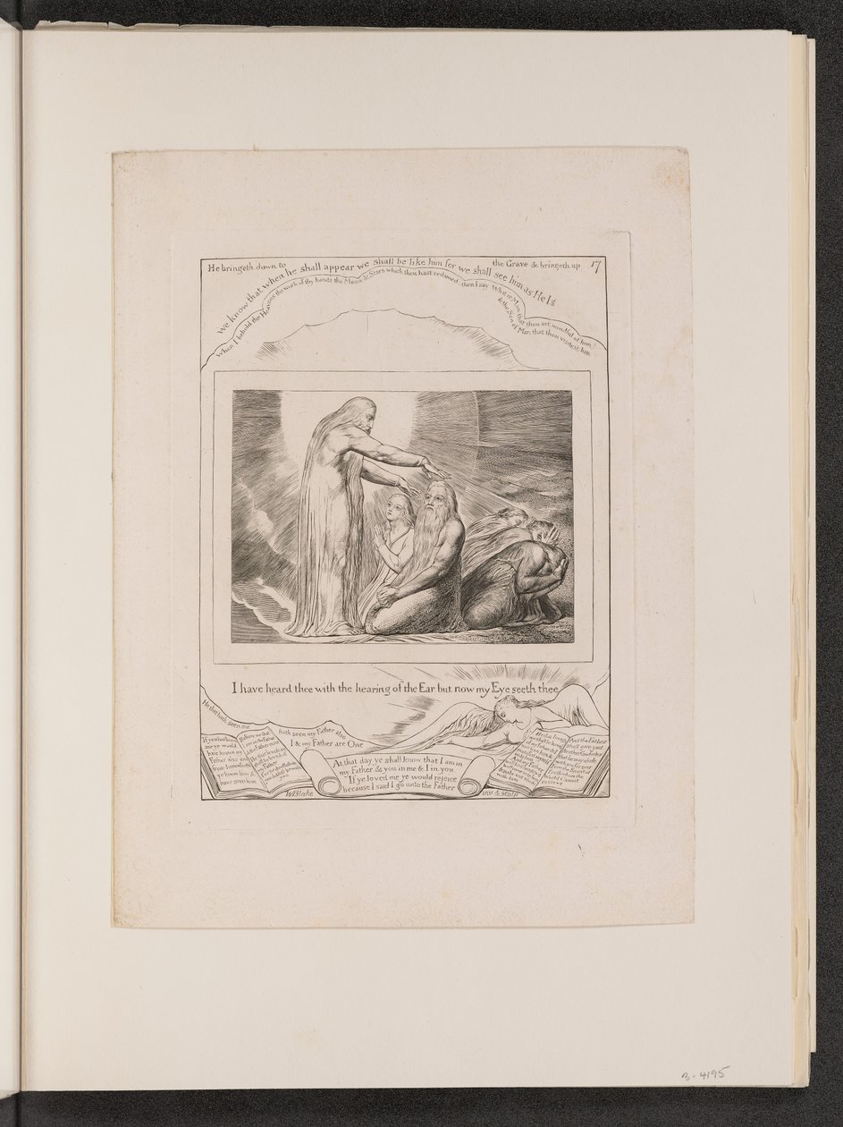 A Visão de Cristo de William Blake