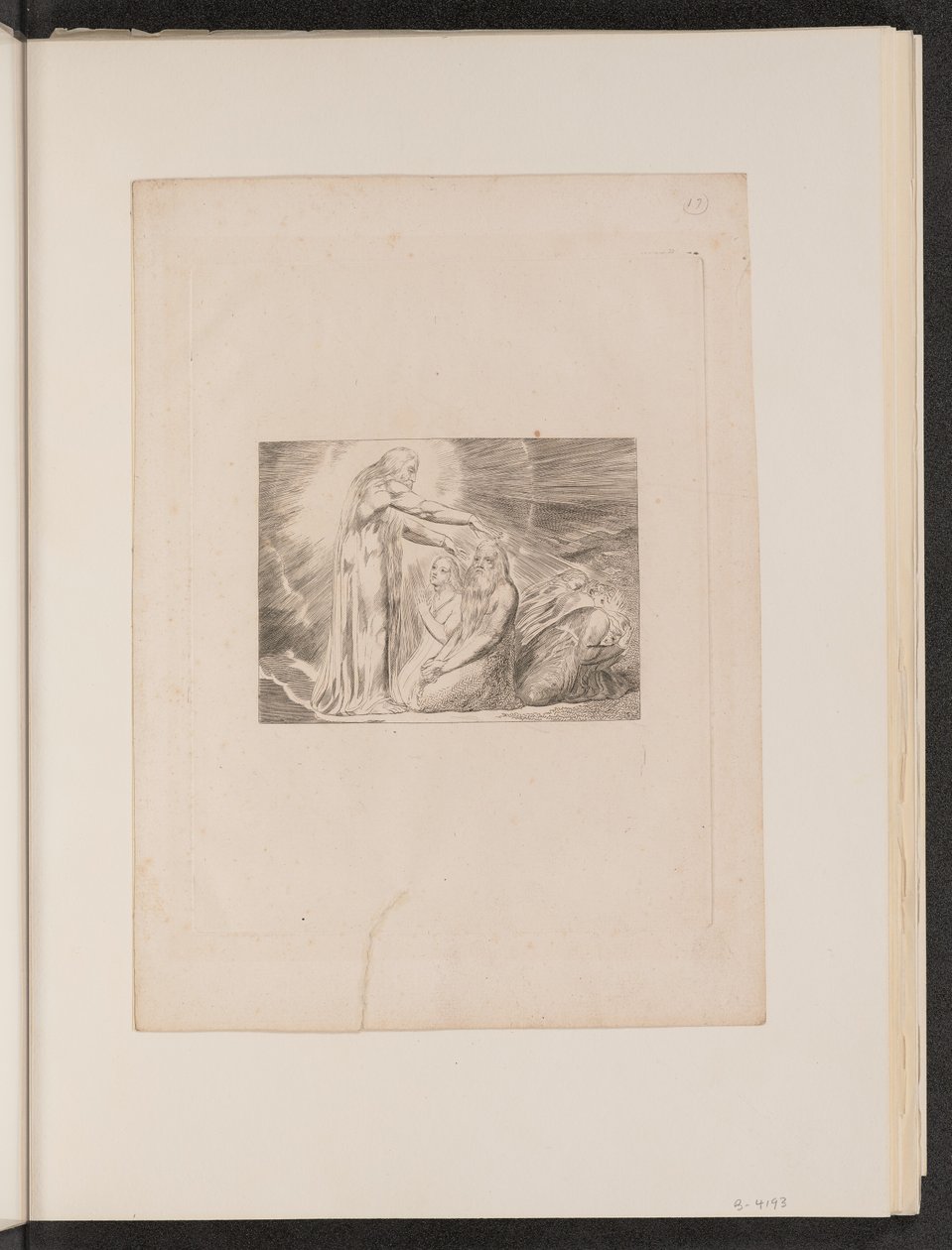 A Visão de Cristo de William Blake