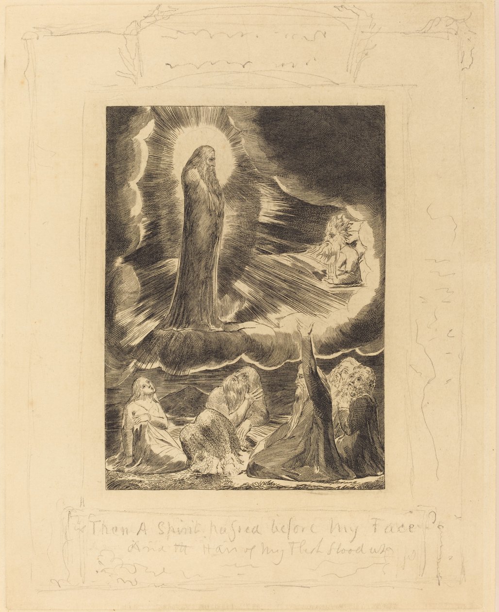 A Visão de Elifaz de William Blake