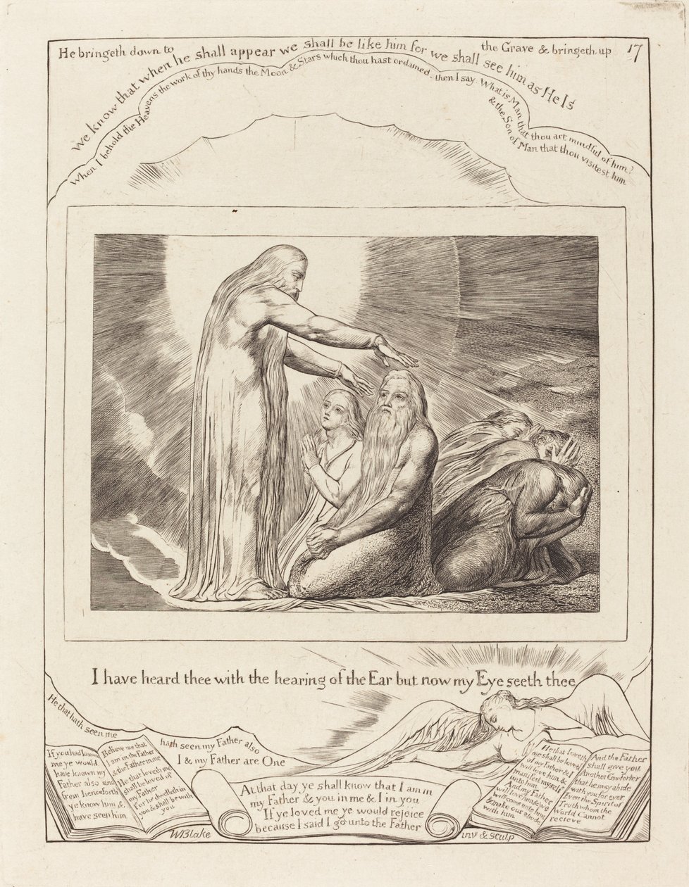 A Visão de Deus de William Blake