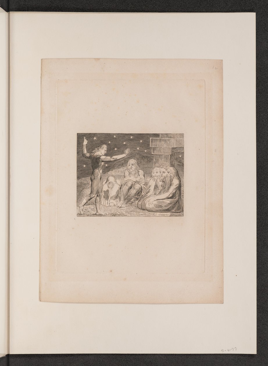 A ira de Eliú de William Blake