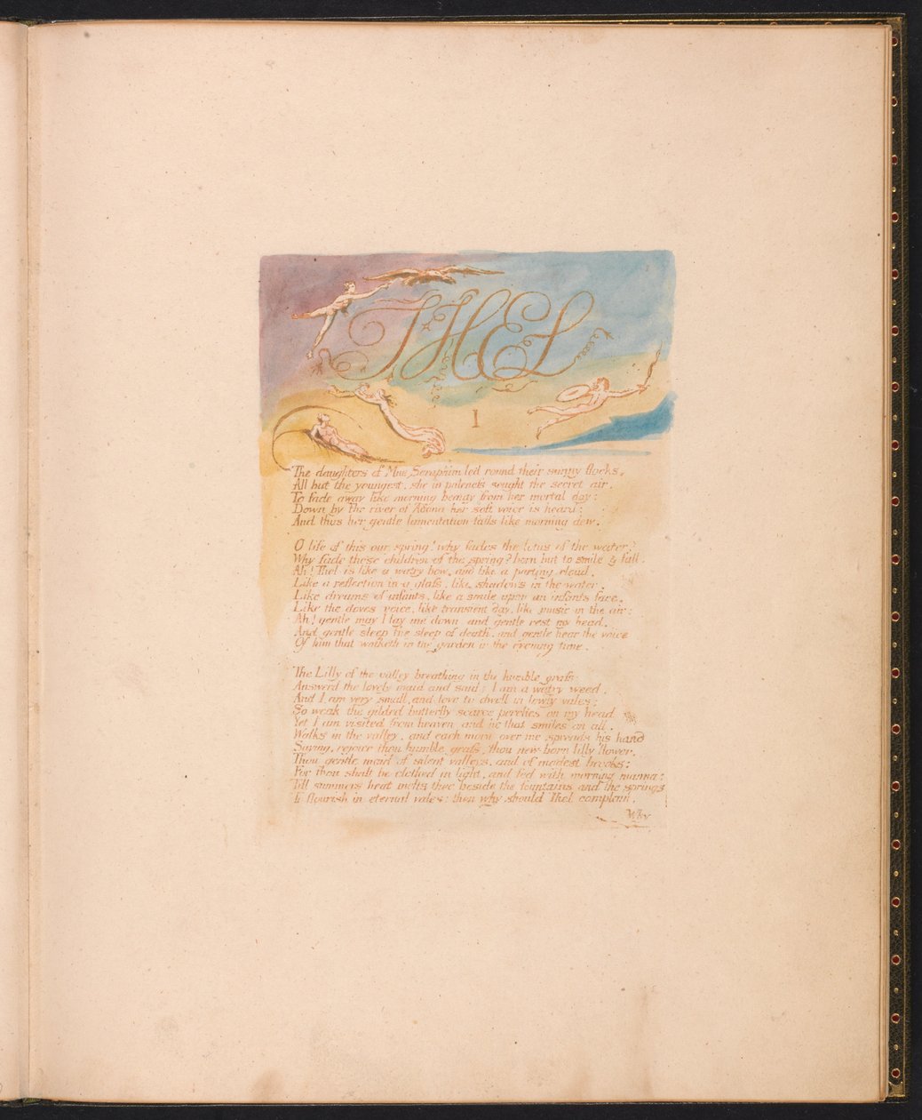 As filhas de Mne Seraphim de William Blake