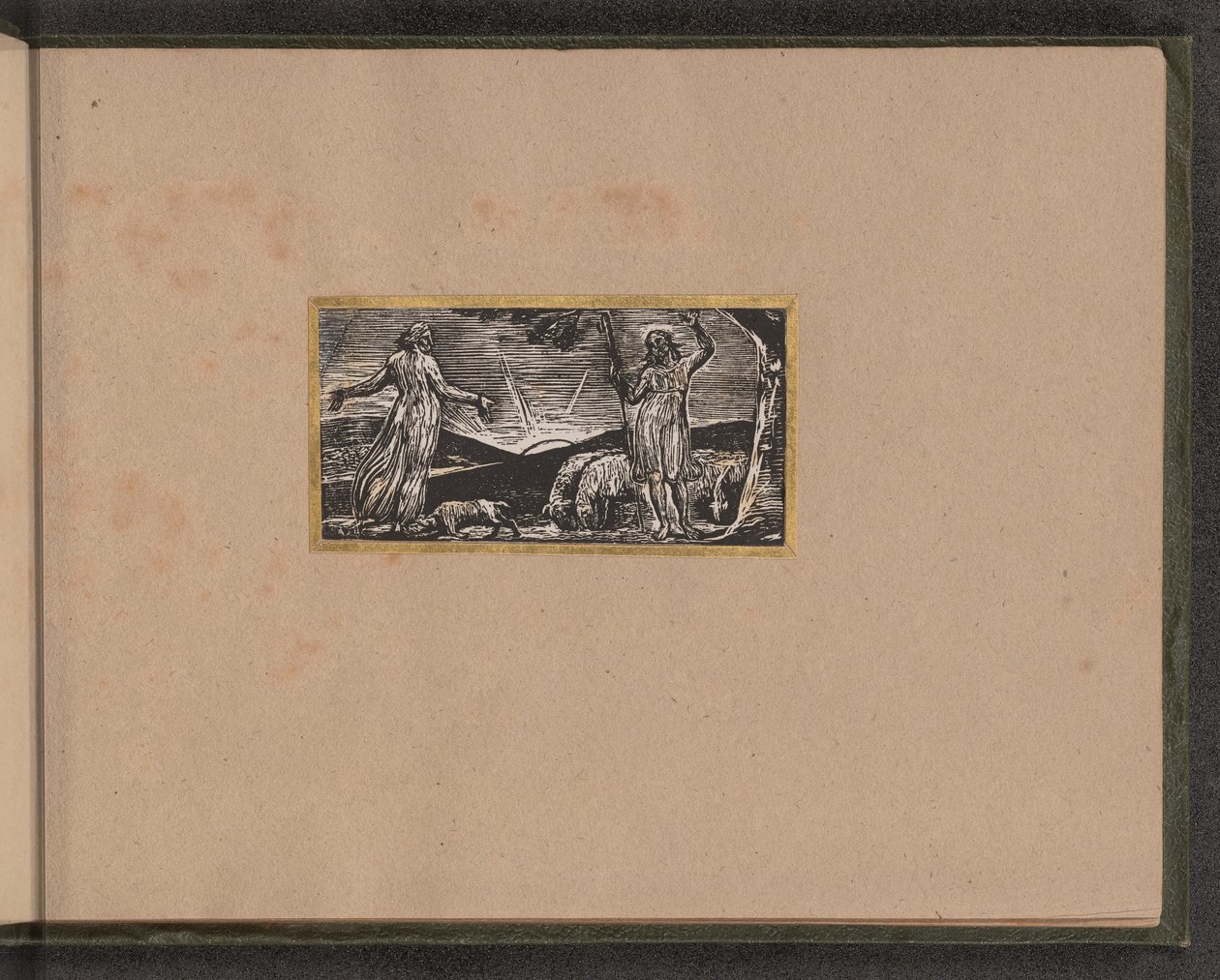Thenot protesta com Colinet de William Blake
