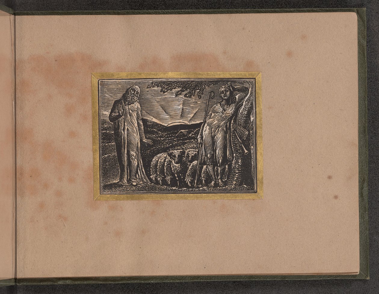 Thenot e Colinet, 1821. de William Blake