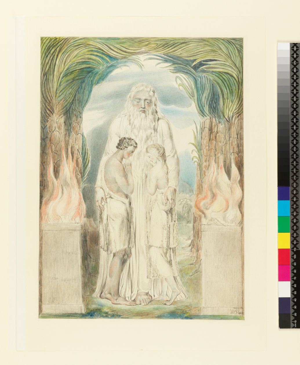 Imagem desconhecida de William Blake