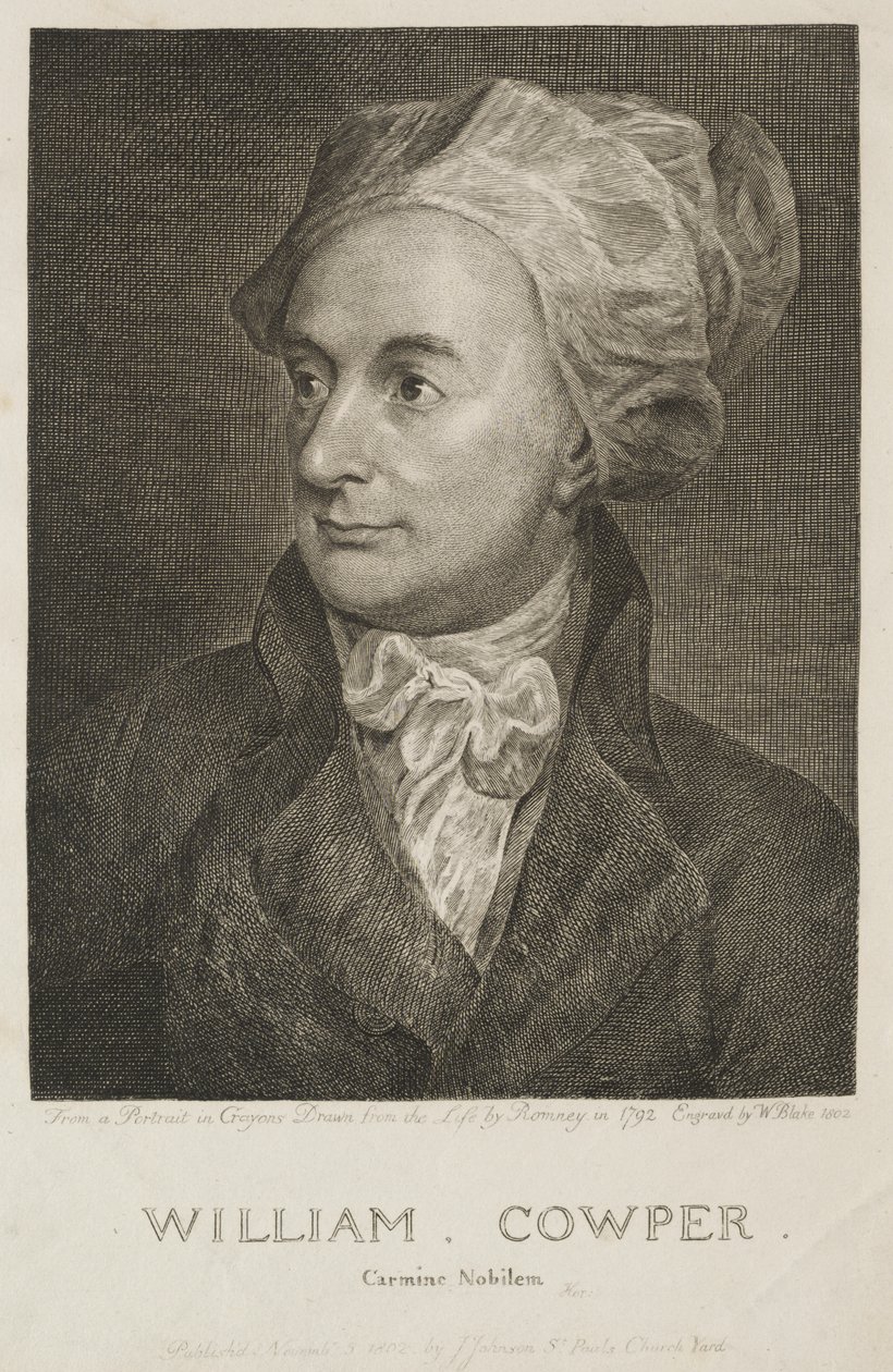 William Cowper de William Blake
