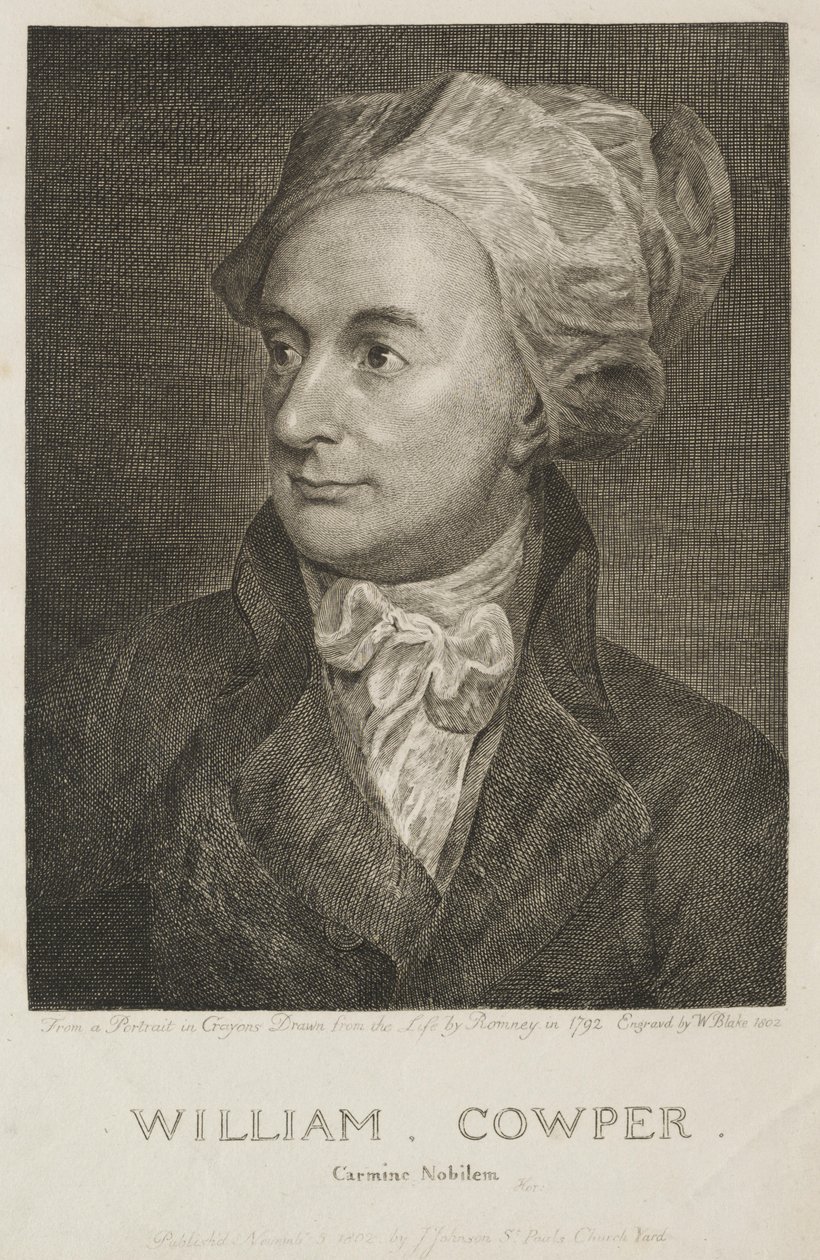 William Cowper, 1802. de William Blake