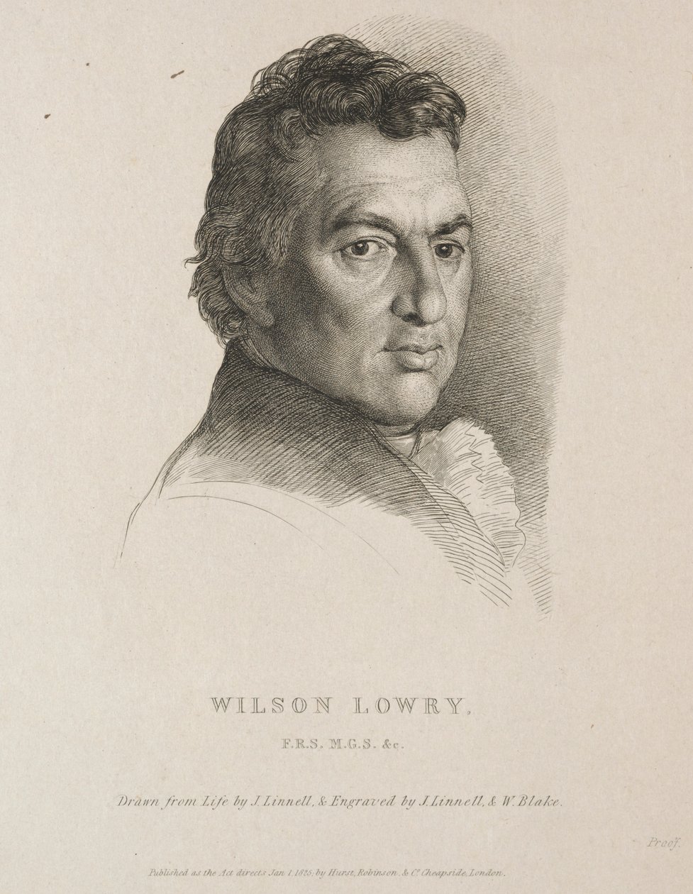 Wilson Lowry, 1825. de William Blake