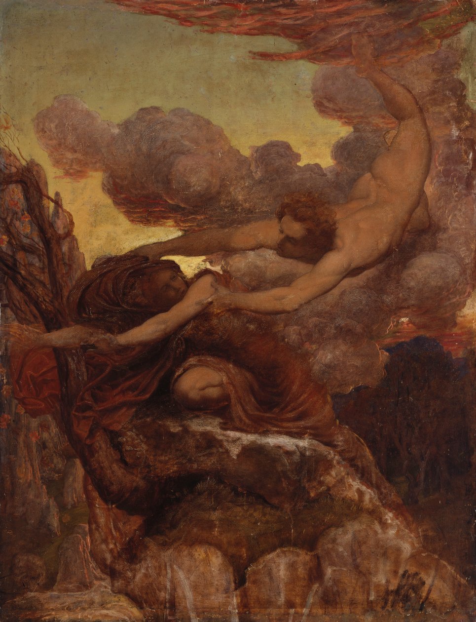 Perseu e Andrômeda de William Blake Richmond