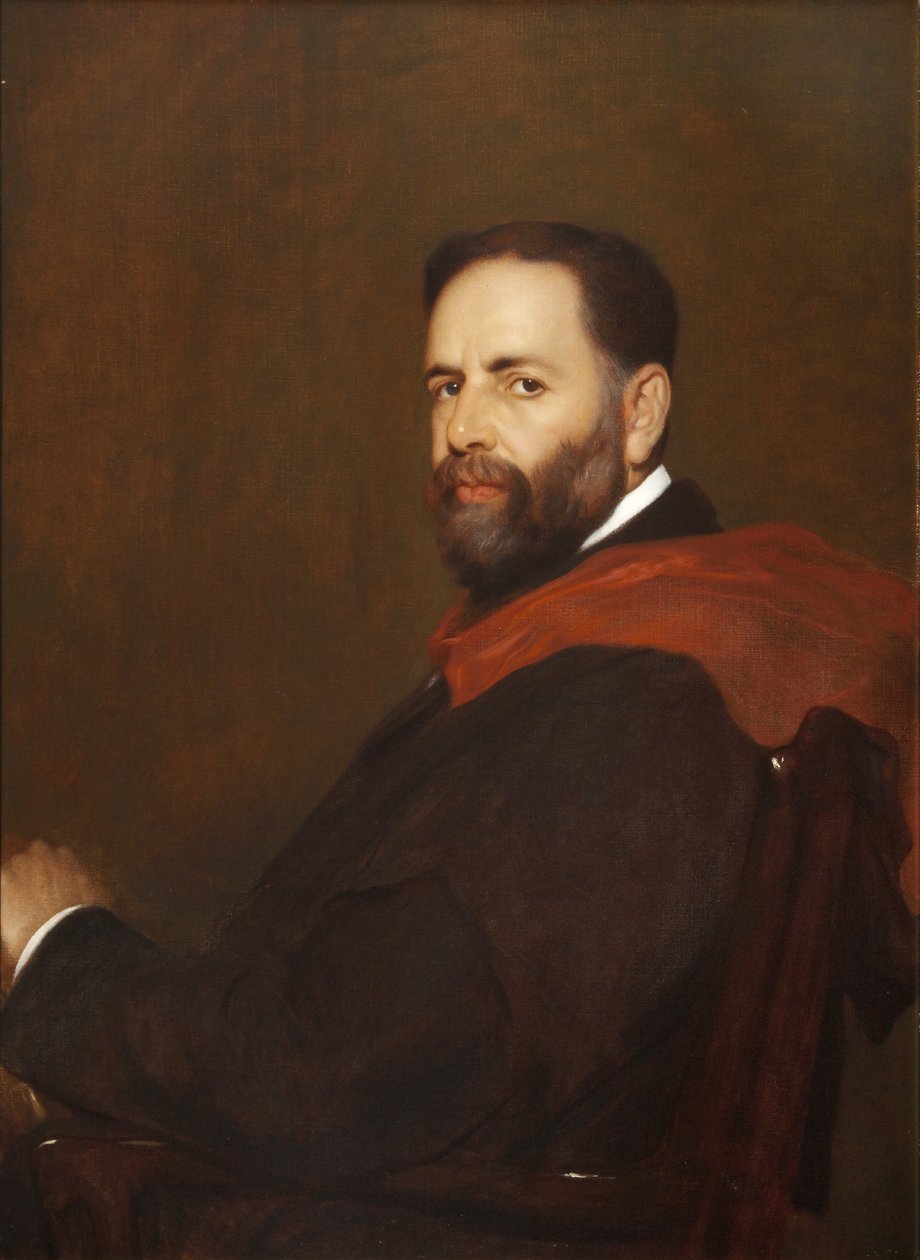 Sir Thomas Herbert Warren, presidente do Magdalen College de William Blake Richmond