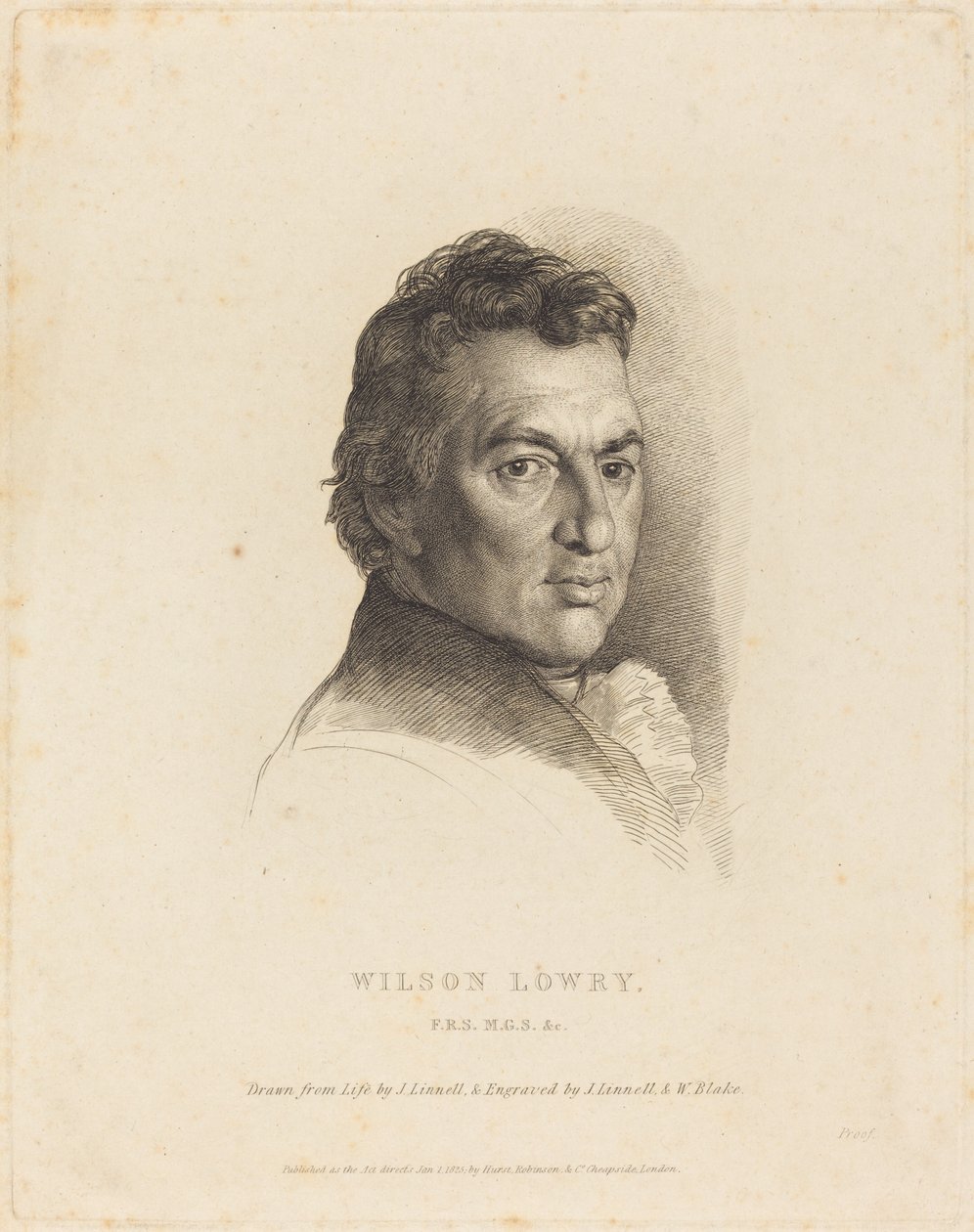 Wilson Lowry de William Blake after John Linnell